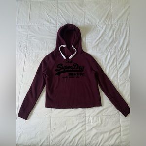 Superdry cropped hoodie